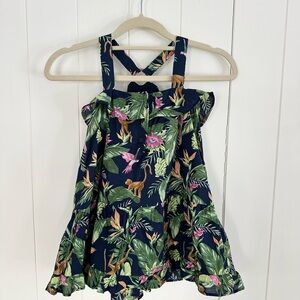 Janie and Jack Floral Print Sundress Dress